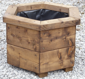 Large Hexagonal Planter