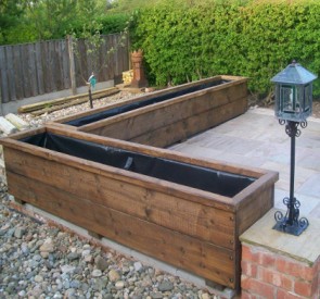 Custom Wooden Planter