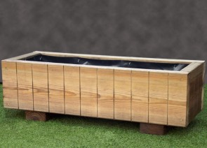 Rustic Wooden Planter 840