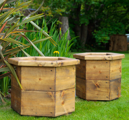 Hexagonal Planters